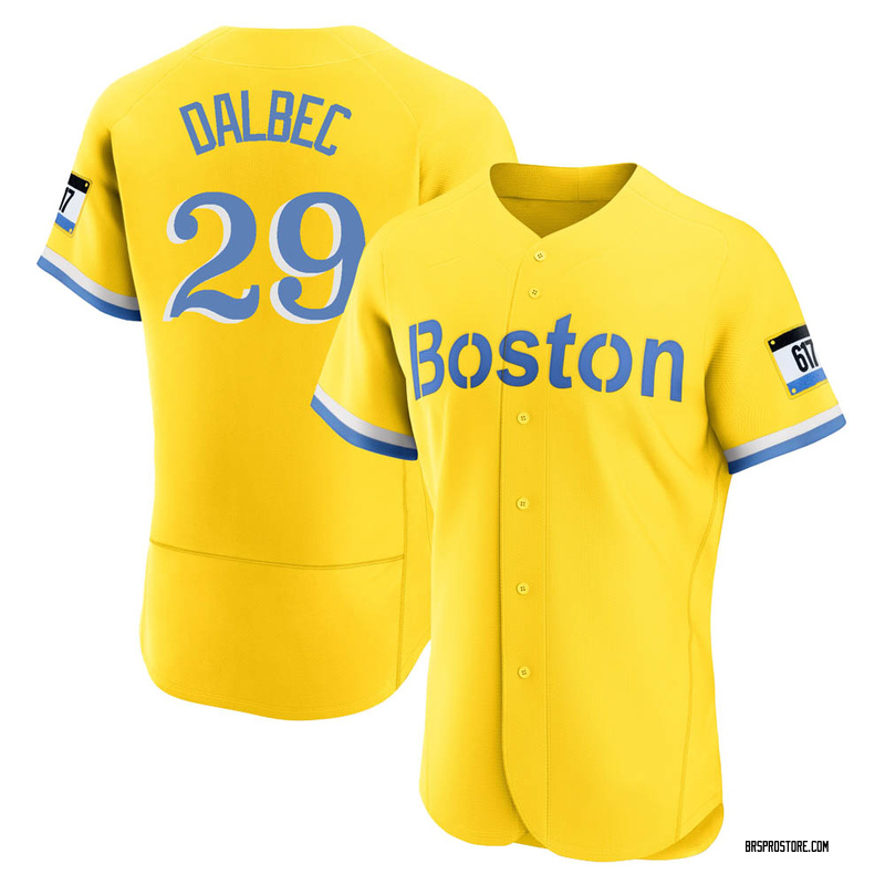 Bobby Dalbec Boston Red Sox Women's Gold City Connect Name