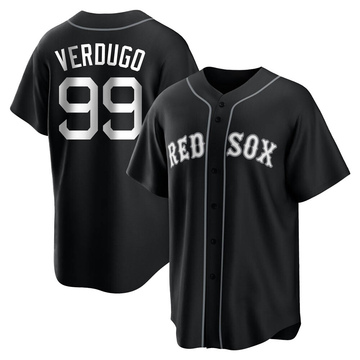 ALEX VERDUGO BOSTON RED SOX YOUTH JERSEY SHIRT MAJESTIC SIZE LARGE NEW TAGS