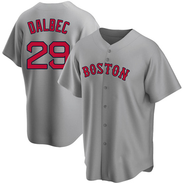 Bobby Dalbec No Name Jersey - Boston Red Sox Replica Number Only Adult Home  Jersey