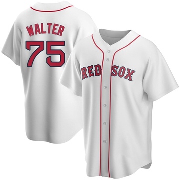 Brandon Walter Boston Red Sox Women's Red Roster Name & Number T-Shirt 