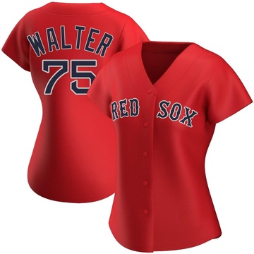 Brandon Walter Youth Nike White Boston Red Sox Home Replica Custom Jersey Size: Large