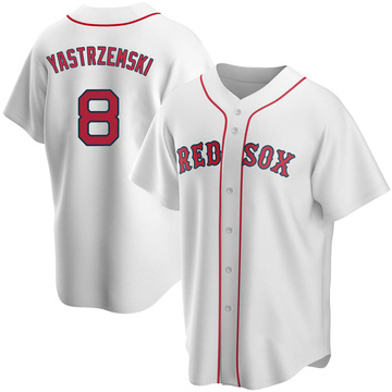 Carl Yastrzemski Boston Red Sox Men's Navy Backer T-Shirt 