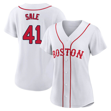 MLB Boston Red Sox (Chris Sale) Men's Replica Baseball Jersey - White –  Champion Athlete Box