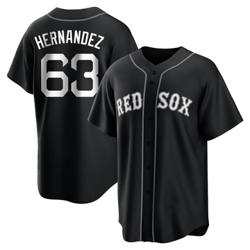 Darwinzon Hernandez Boston Red Sox Men's Green St. Patrick's Day Roster  Name & Number T-Shirt 