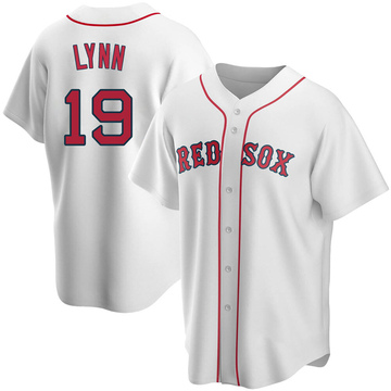 Women's Majestic Boston Red Sox #19 Fred Lynn Replica White Fashion MLB  Jersey