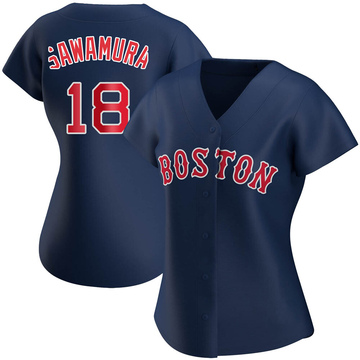 Hirokazu Sawamura Boston Red Sox Men's Navy Backer T-Shirt 