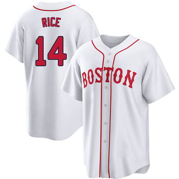 Men's Majestic Boston Red Sox #14 Jim Rice Authentic Camo Realtree