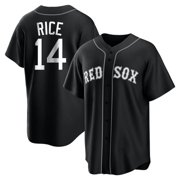 Men's Majestic Boston Red Sox #14 Jim Rice Replica Red Alternate Home Cool  Base MLB Jersey