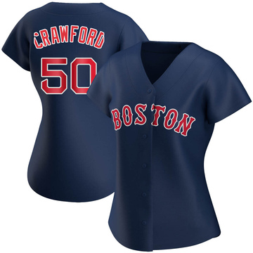 Replica Kutter Crawford Women's Boston Red Sox Navy Alternate Jersey