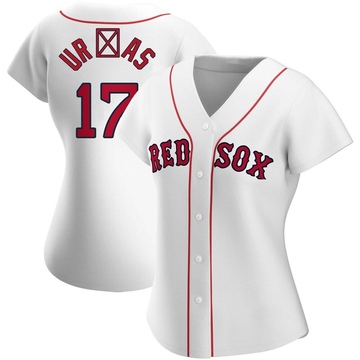 Luis Urias Men's Nike White Boston Red Sox Home Replica Custom Jersey