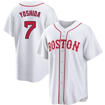 Masataka Yoshida Youth Jersey - Boston Red Sox Replica Kids Home Jersey