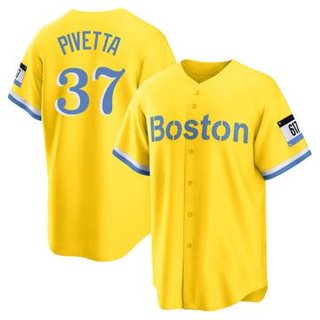 Yellow jerseys help brighten Red Sox night, as Nick Pivetta helps