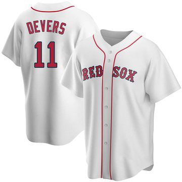 Youth Replica Boston Red Sox Rafael Devers #11 Cool Base Red Jersey