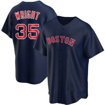  Stephen Wright Boston Red Sox Jersey Number Kit, Authentic Home  Jersey Any Name or Number Available : פריטי אספנות ואמנות