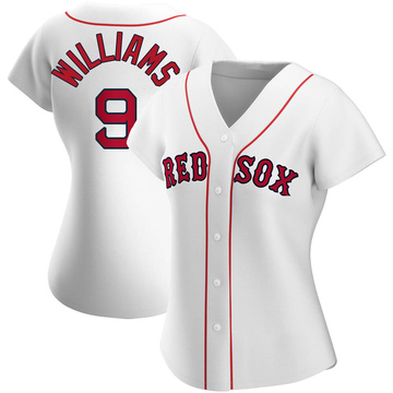Jersey NInja - Boston Red Sox White Ted Williams Crossover Hockey Jersey