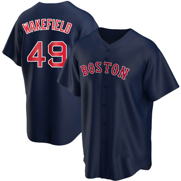 Tim Wakefield Men's Nike White Boston Red Sox Home Pick-A-Player Retired Roster Replica Jersey