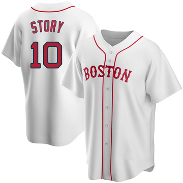 Trevor Story Youth No Name Jersey - Boston Red Sox Number Only Replica Kids  Jersey