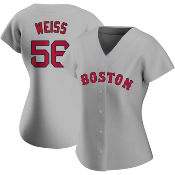 Mass Mutual Ladies Boston Red Sox Nike White HOME Cool Base Jersey